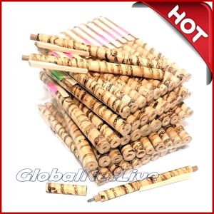 20 pcs Satu kodi pulpen ballpoint bambu batik souvenir khas Indonesia