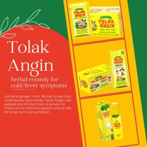 Tolak Angin Liquid Herbal Supplement / ROLL ON