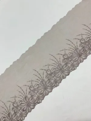 [ Phụ liệu may giá rẻ] Ren viền bản to trang trí quần áođầm váy đồ handmade hàng cắt mét theo yêu cầu