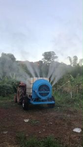 เครื่องพ่นยา AIRBUS ระบบ PTO  1000 ลิตร กำลังพ่น 8 หัว ปั๊มแรงดัน 1