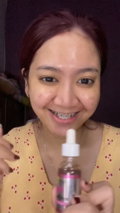 Garnier Sakura Glow Booster Serum 30ml BESAR