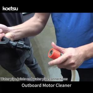 KOETSU Marine Universal Rectangular Outboard Motor Water Flusher Boat Ear Muff Engine Flusher for Marine Boat