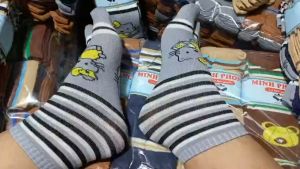 Combo 10 đôi vớ nữ xỏ ngón hình thú - thun cotton - size chân từ 34 đến 39