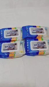 (80 Pcs) Kitchen Wipes Disposable Wet Tissue Strong Decontamination Cleaning Degreasing Household Wet Paper Oil Remove
