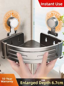 Suction No-Drilling Triangular Shelf