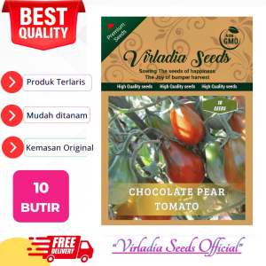 [Virladia Seeds] Biji Benih Tomat Chocolate Pear Tomato