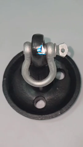 สมอเรือ รูปทรงเห็ด Anchor Accessories for Canoe Kayak Jet Ski SUP Paddle Board - 15 lbs - 6.8kg Folding Mushrooml Boat Anchor FT Marine Bow Shackle Galvanised Screw Pin 7/16"