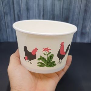 Mangkok Kertas Ayam 27 oz & 800 ml: Pilihan Terbaik untuk Mangkok Kertas Bakso dan Es