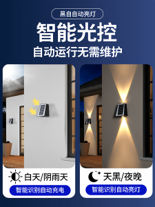 Xlys | Solar Outdoor Waterproof Wall Light