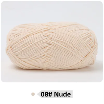MAIXIANXIAN | Beginner Friendly 4 Ply Milk Cotton Yarn