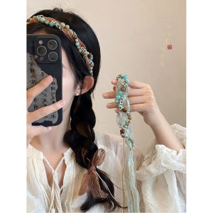 Bohemian Style Hairband Womens Autumn Winter Ethnic Fashion Hair Accessories Travel Theme Waist Chain Accessory