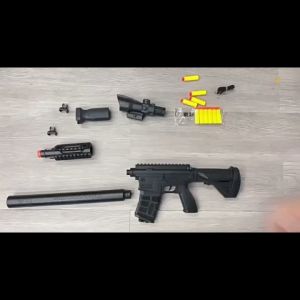 M416 Manual Launch Soft Bullet Shooting Gun Toy Not Automatically Shooting Durable Gift for Kids