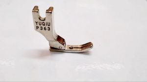 TAPAK ZIP MESIN JAHIT INDUSTRI P363 / TAPAK HALUS / INDUSTRIAL SEWING MACHINE PRESSER FOOT P363 / SPARE PARTS MESIN JAHIT