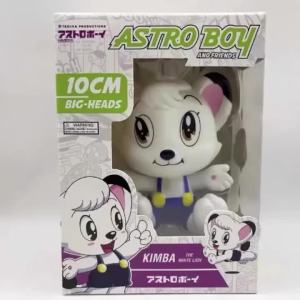 Bandai | Astro Uran Leo White Lion Classic Anime Q Version Figure Model Cute Desktop Decor Collectible Toy Birthday Surprise Gift