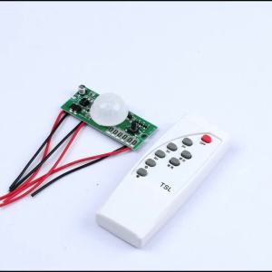 diymore | Remote Control+Human Body Induction Solar Light Circuit Board 3.2/3.7V Solar Integrated Street Lamp Control Board No battery