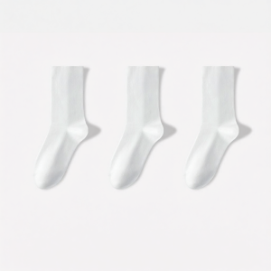MiiOW | Antibacterial Lightweight Pure Cotton Ankle Socks Mid-Calf Length