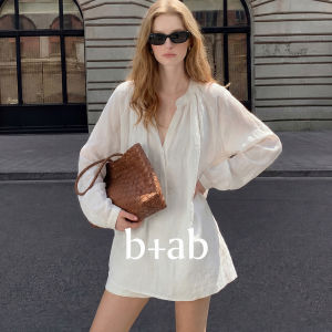 New Autumn Casual Loose Slimming White Shirt