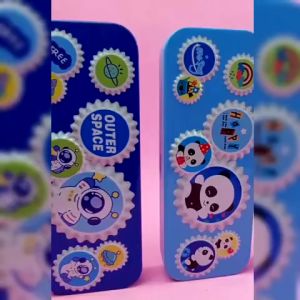 Kotak Pensil Kaleng Motif Funcy: Pilihan Terbaik untuk Kantor & Sekolah