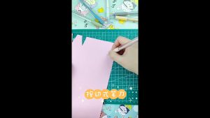 Bút dao khắt gọt sticker hình ảnh trang trí thủ công