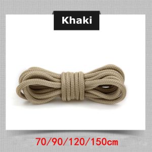 Martin Boots Round Shoe laces Classic High Qality Black Shoelaces Outdoor Casual Sneakers Mountaineering Polyester Shoe lace