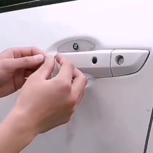 Car Door Bowl Transparent Anti-collision Protector Bar Stickers Side Edge Protection Strip Universal Car Accessories
