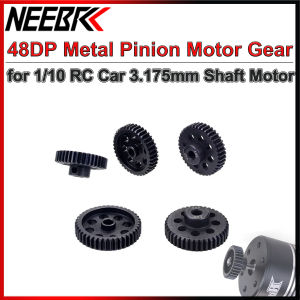 SURPASS HOBBY 48DP Metal Motor Gear 3.175mm 13T-41T Steel Pinion for 1/10 RC Drift Crawler Car Truck Model Toy Accessories Part