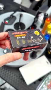AOMOTOX Interruptor Horn Relay Adjustable 12V For Universal Motorcycle