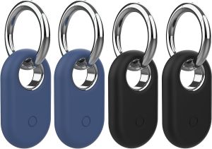For SamsungGalaxy SmartTag2 Tracker Protector Cover Shockproof Anti-scratch Dustproof Silicone Protective Case