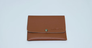 Grant Works Faux Leather Purse with Side Pocket | Compact Wallet Made in Marikina
