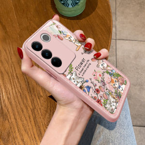 Ultra-Thin Silicone Phone Case for Vivos16 Garden Glass S15e Creative Personalized S12 Anti-Fall S10 Full Cover Womens New Style S7t Protective Shell