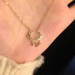 สร้อยคอไททาเนียมสีขาว ไม่ซีดจาง ล็อคความปลอดภัย เครื่องประดับแฟชั่นสำหรับผู้หญิง โซ่กระดูกไหปลาร้า โซ่กระดูกไหปลาร้าแบบทันสมัย โซ่กระดูกไหปลาร้าแบบไฮเอนด์