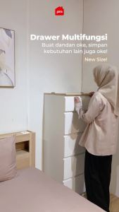 PIRA - LINUS CHDS560 Lemari Laci dengan Kaca Rias