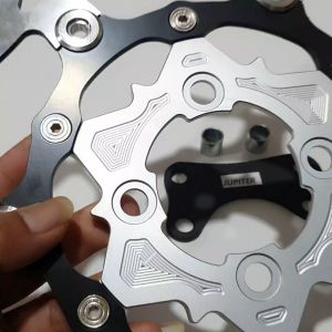 PIRINGAN CAKRAM DEPAN LEBAR 260MM VIETNAM + BREKET COPY GALFER MOTOR JUPITER/JUPITER Z/FIZR/VEGA/F1