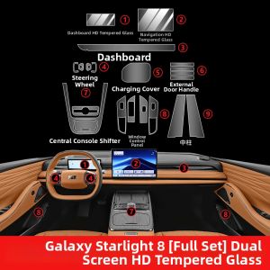 Central Control Decorative Film Interior Car Accessory