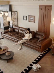 MEIZHAISHENGHUO | Adjustable Mid-century Minimalist Sofa High Back Ultra Deep Seat Living Room
