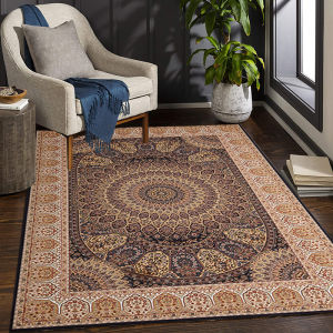Persian Carpet Living Room American Style Luxury Vintage Sofa Coffee Table Rug European Style Bedroom Ethnic Edge Mat