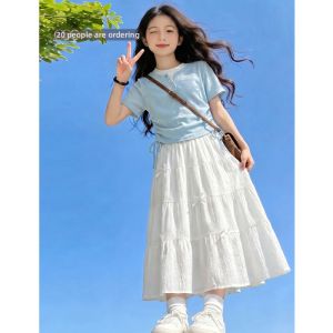 LIREGONGZHU | Unique Beautiful Short Sleeve Girls Clothing Set