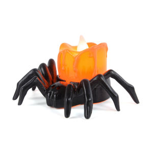 1 Chiếc Đèn LED Đèn Nhựa Nhện Bí Ngô Đèn Trang Trí Halloween Cho Nhà Thanh Ngôi Nhà Ma Ám Đảng