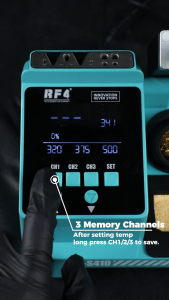 RF4 RF-S610 RF-S410 Smart Soldering Iron BGA PCB SMD Handle Soldering Station iron