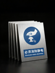 ZHICAIYOU | Static Elimination Warning Sign