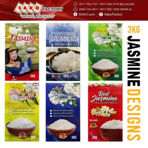 BRAND NEW EMPTY SACK 3KG JASMINE VARIETY 100pcs