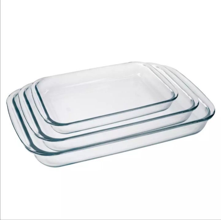 Marinex 3pcs Baking Dish Microwavable Oven Safe Lazada PH