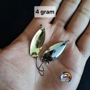 MICRO SPOON Stainless Stell 1.5 gram - 5gram / Mini Spoon / Umpan Hampala Masher Bader