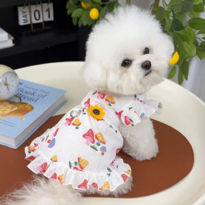 Petone dOrage | Summer Lightweight No-shedding Pet Dress for Small Dogs and Cats