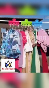 WESHOP8888 Windproof Clothes Hanger Clip Quilt Windproof Buckle Fixing Clips Clothes Drying Pole Retainer Storage Clothes Clip