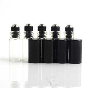 High End Glass Rollerball Bottles Empty 3/5/10ML for Essential Oil Perfume Lipstick Eye Cream Splitter Luxury Steel Ball