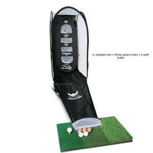 U-shaped Indoor Outdoor Folding Auto-return Practice Net