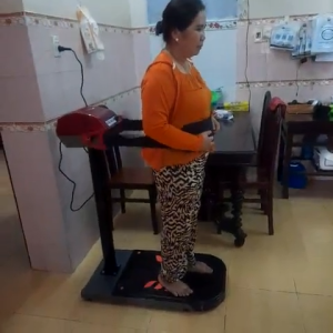 Máy Rung Massage Giảm Mỡ Bụng Đứng M 140 Dây Trơn. Công suất 300W Bảo Hành Đổi Mới 24 Tháng