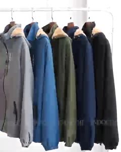 [HÀNG ĐẸP]Áo khoác gió lót lông mùa đông nam nữ nhiều túi ẩn có mũ tay gấu áo bo chun kín gió ấm áp siêu đẹp chống bụi chống nước