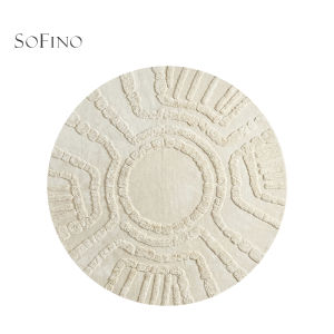 SoFINO | French Cream Style Minimalist High-Grade Carpet